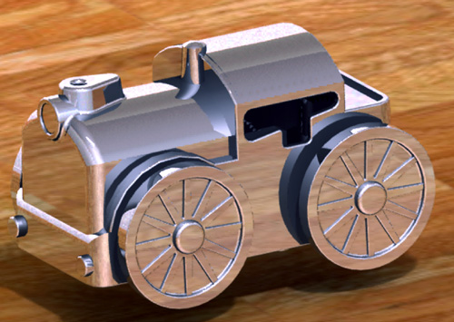 PicoLoco Train - All Chrome, also good for premiums PicoLoco Train - All Chrome, also good for premiums