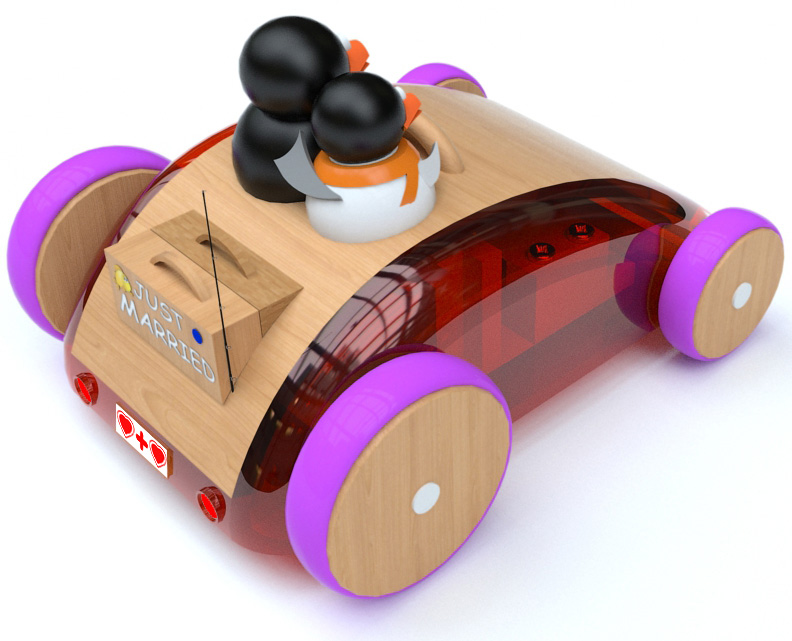 Pia & Peo Penguin Cause Car Pia & Peo Penguin Cause Car